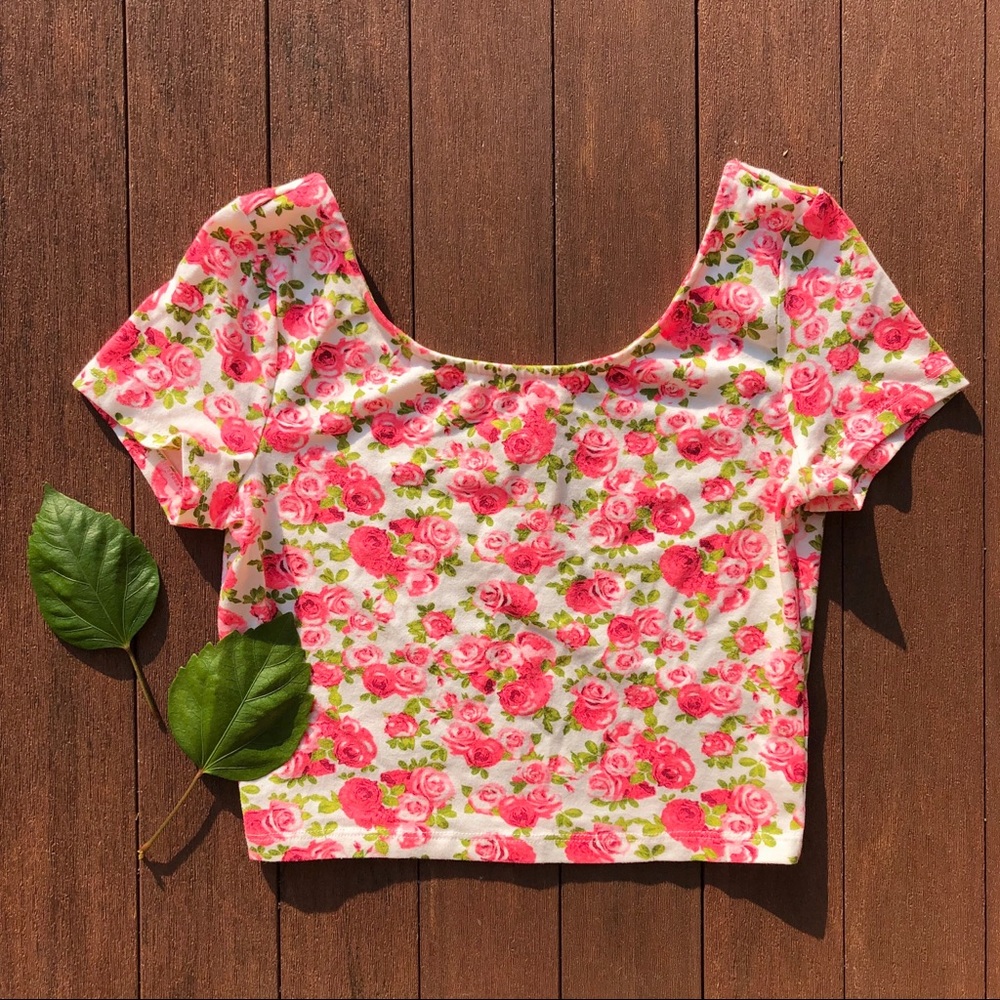 Floral Crop Top